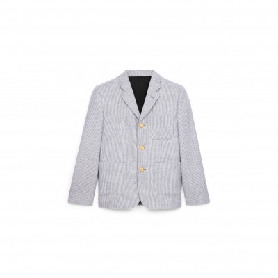 CELINE SORBONNE JACKET IN CASHMERE NATTÉ RV0A50F85.FYP2